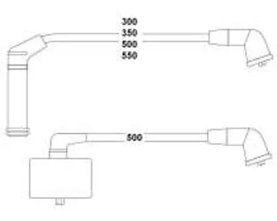 HELLUX HBK.3195 Bujı + Bobin Kablosu Hyundaı Accent 1.3 1.5 (Şapkalı) 95 00 