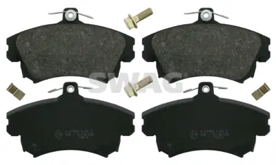 SWAG 55916214 On Fren Balatası Carısma 95>09 1.6 Colt 04> 1.5 Volvo S40 95> 30623259 30630555 30769199 4544210010 30630612 30850976 M850976 MR527656 4544200920 4544210110