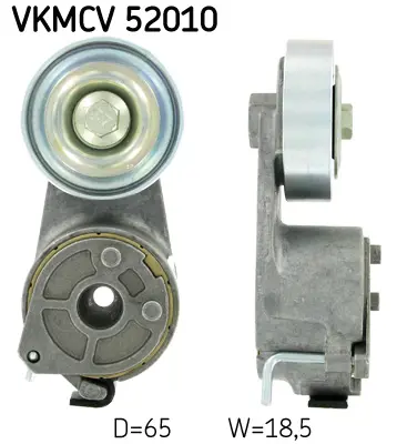 SKF VKMCV 52010 Alternator Gergısı Komple (65x18.5) - Iveco / Euroclass 