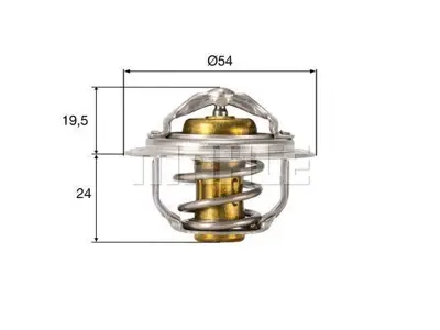 BEHR MAHLE TX 212 82D Termostat 03L121113A