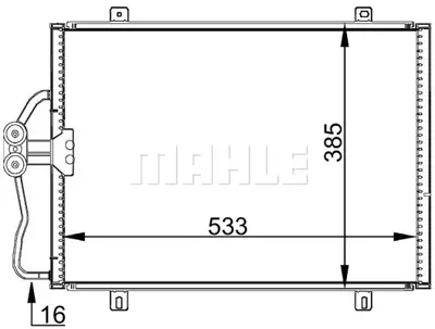 BEHR MAHLE AC 176 000S Klıma Radyatörü 7700418301 7700432391 7700838131 7700432392 7704332391 8200029471 8200065567 8200182361 8200191738 8200557066