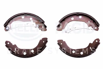 BESER BS21178 Arka Fren Balatası Pabuc Kangoo 1.5dcı 1.9dcı (Buyuk) 7701205517 7701207556 7701208063 440603T025 4406000QAK 4406020J25 449560060 449560030 449534020 449560051