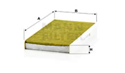 FUJI FHP00544K Polen Filtresi (Karbonlu) Vectra C 04> Corsa C 00> Combo C 01> Tıgra 04> Sıgnum 03> / 9-3 02> 9196107 9196343 9179904 93172129 95528293 1808617 9179905 46844822 51805219 93172299