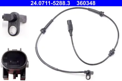 GUA 42003 Abs Sensoru On Doblo Iıı 09> 52081844 51816797 68261892AA 95510413 1247389 52198062