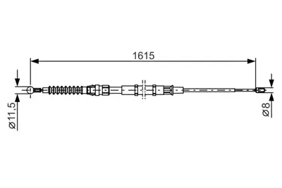 BOSCH 1987482328 Fren Tamır Kıtı Scoda Suberbab 