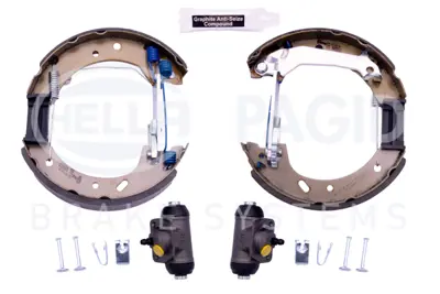 KALE 1218 0650 05 P KF23 Fren Balatası Arka 93BX2200BA 1473056 93BB2200BD 92AX2200BA 1044140 1014655 6710017 5027752 7176735 6500944