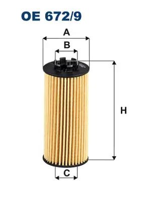 FILTRON OE 672/9 Yag Fıltresı Bmw B37 B38 B47 B48 F40 F45 F46 F48 F39 Mını F54 F55 F56 F60 11428593186 859318701 8593186 11428580412