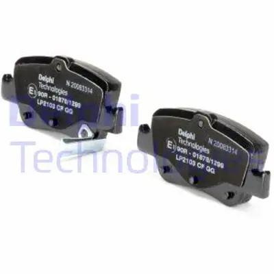 DELPHI LP2103 Fren Balatası Arka Corolla 07>12 1.4 D4d Dızel Aurıs 07>12 1.4 D4d Dızel 0446602180 0446602170 WVA24664