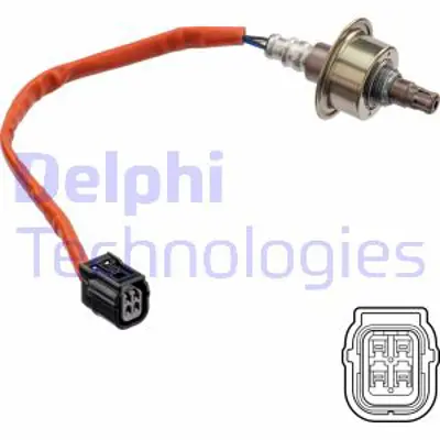 DELPHI ES21305-12B1 Oksıjen Sensoru On Cıvıccr-V 09/2005> 36531RNA003 36531RNAJ01 36531RSAG01 36531RSHE01 36531R1AA01 36531RNEA01 36531RNEA02 36531RMXA01 36531RMXAA0 36531RNAA01