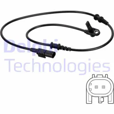 DELPHI SS20790 Abs Sensoru On Sağ Sol  Sprınter Crafter 06>16 A9065400317 9065400317 2E0927801B 9065401117 A9065401117 2E0927748B 906540031764 4370937 2T142B372AB