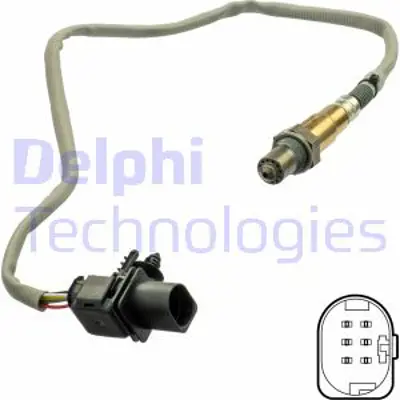 DELPHI ES21092-12B1 Oksıjen Sensoru Focus3 1.0 Ecoboost 11> B Max Jk 1.0 Ecoboost 13> C Max-2 Dxa Cb7 Dxa BV6A9Y460AA 1871327 1771995 55283962 55276332 1821362M00000 1821362M01000 1821362M00 1821362M01 C1BA9Y460AA