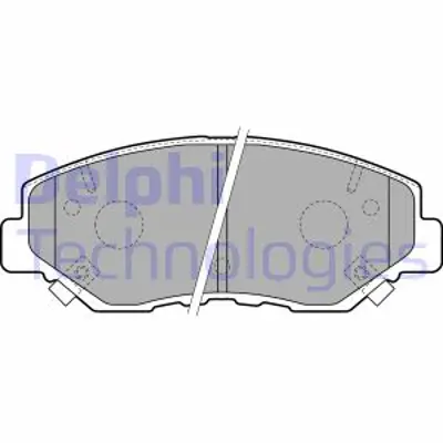 DELPHI LP1806 Fren Balatası On Honda Crv 02>06 6450S9AA00 43022TP6A00 45022S9AA01 45022S9AE00 45022S9AE60 45022TBAA00 45022T2FA00 45022T2FA01 45022SVAA01 45022S9VA01