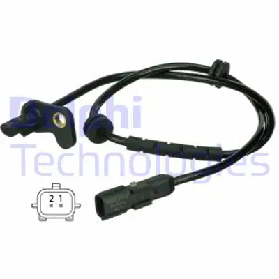 DELPHI SS20474 Abs Hız Sensoru Arka  Clıo Clıo Grandtour Zoe 06/2012 > 479006432R 479001852R 479006998R