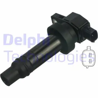 DELPHI GN10590-12B1 Ateşleme Bobini I20 I30 Kıa Ceed Process Soul Venga 1.4 1.6 07> 273012B010 2730128010 273002B010 273012B000 CL584 SE600B 273002010 273012B10
