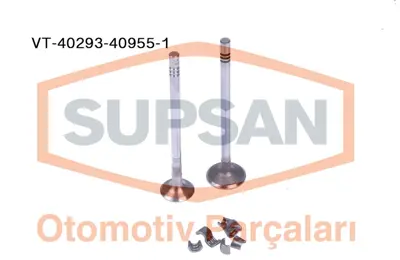 SUPSAN VT-40293-40955-1 Subap In Ex Takım (16 Subap) Yenı Puma IN 6C1Q6507AA EX 7C166505AA