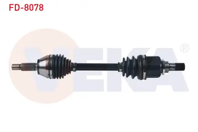 VEKA FD-8078 Komple Aks Sol On Ford Fıesta Vı 1.0 - 1.6 Ti A-T 2012- / B-Max 1.6i A-T Uzunluk 566mm 2012- D1B73B437CB