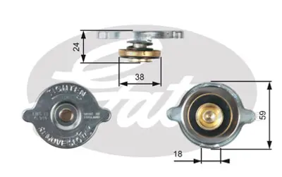 OPAR 4256228 Kapak Radyator Edks E2DZ8100A E2NN8100AA E5TH8100A MB152550 21430HC000 21430M0200 21430O1F00 21430O1F01 21430U0100 21430U9600