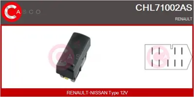 HELLUX PRA.700050 Dortlu Flasor Anahtarı R19 7700817335