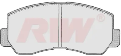 RIW DB602.A Dısk Balata Mıtsubıshı Ön Galant GDB785
