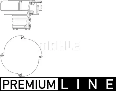 BEHR MAHLE CRB 21 000P Radyator Kapagı 1.4 Bar Bmw E30 E34 E36 E38 E39 E46 E60 E65 E83 E53 Land Rover Iv Dıscovery 1-2 17111742232PCD000070