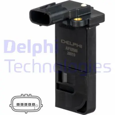 DELPHI AF10506-12B1 Hava Akıs Maf Sensoru Forester Impreza Legacy 2,0 2008-2013 22680AA360 722184660