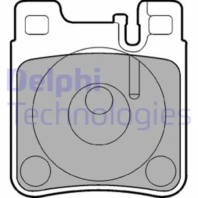 DELPHI LP841 Fren Balatası Arka W203 01>07 C208 97>02 W124 93>95 W210 96>02 W140 93>98 4200520 24200520 24201620 24201820 24204620 24208020 34203020 34204820 34204920 44201620