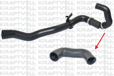 KRAFTVOLL 10031476 Turbo Hortumu Kucuk Plastık Parca Harıc Sandero 1,5 Dcı 