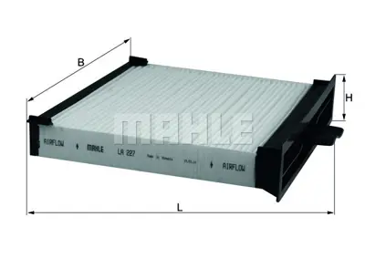 BEHR MAHLE LA227 Polen Filitresi 272772435R 7701055110 7701064237 8201108877 2727772435R 8671018402 7701207871 7711060012 8201370532