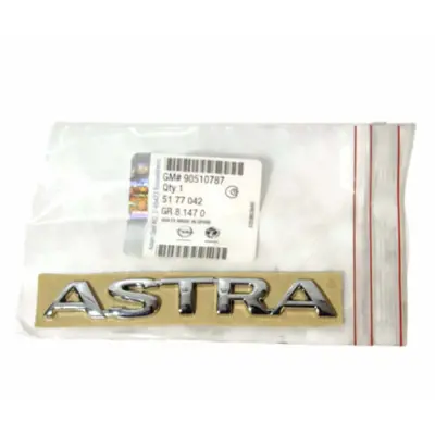 GM 90510787 Astra Yazı