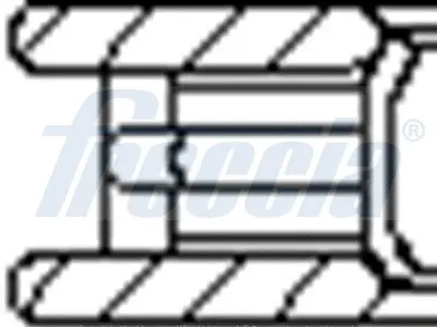 KING PISTON 18-3010800 Motor Pıston+segmanı ( Rıken )  80,50+stdmm Cap Astra Zafıra Vectra Corsa Merıva Tıgra X18xe1-Z18xe- 5623219 5623220 623671 623672 623688 630451 90536040 90536041 90536042 9118170