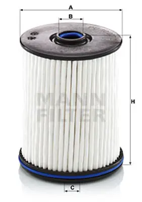 MANN FILTER PU10027/1Z Mazot Filitresi A20dt B16dth İnsignia-B 84186989 84186990 84428486 23153963