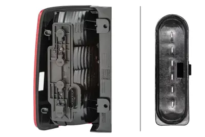 HELLA 2VP354043-021 Stop Lambası Sag Caddy 2K0945095B 2K0945095C 2K0945095D 2K0945095E 2K0945095F 2K0945095G 2K0945095J 2K0945095K 2K0945095L 2K0945095M