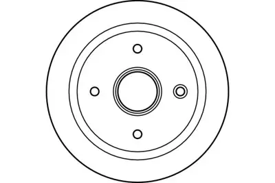 TRW DB4301 Arka Fren Kampanası Corsa C (Abs Harıc) 9196287 418000 9004416 24401369 MR205575 9156696 DB4301 9208531 9208532 418000SK1