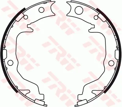 TRW GS8783 El Fren Balatası Chrysler Sebrıng (Js) 2.0 Crd 07>10 Lancer 08> 16 Asx 10> Outlander 06>13 Colt 04>1 1606295280 K05191215AA K05191215AB MN4800A022 MN4800A041 4800A002 4800A022 4800A041 5191215AA 5191215AB