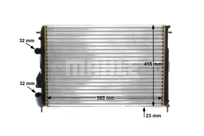 BEHR MAHLE CR 1146 000S Su Radyatörü 7700425842 8200189286 7711135327 2140000QAZ 7700428082 7700428658 7700430784 7700836301 7700838134 7701352603