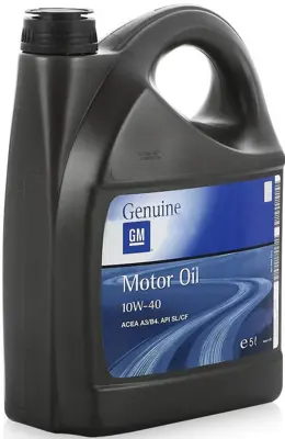 GM 93165216 Motor Yağı 10w40 5lt 19420461942201911754093165216MOTORYAGI