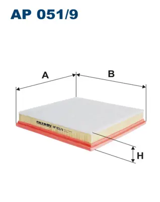 FILTRON AP 051/9 Hava Filtresi 13272720 834622