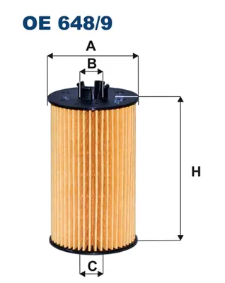 FILTRON OE 648/9 Yağ Filtresi 55588497 650163 95526687