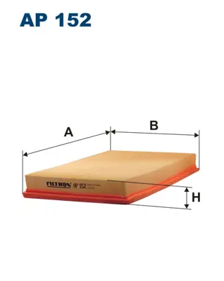 FILTRON AP 152 Hava Filtresi 835614 835615 90512444 90512446