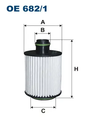FILTRON OE 682/1 Yağ Filtresi 55577033 650061 650221 95517794 95528278