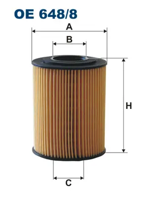 FILTRON OE 648/8 Yağ Filtresi 5650375 98018448