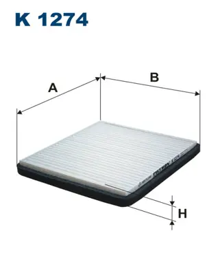 FILTRON K 1274 Polen Filitresi 95528635 95947238