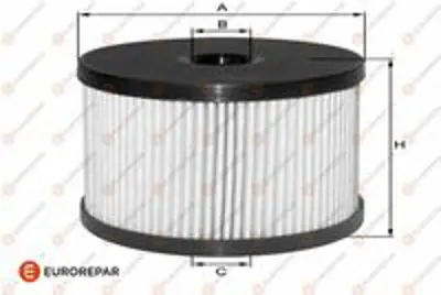 EUROREPAR 1682270780 Yağ Filitresi 1109AH 1109AJ 1109CK 1109CL 1109X3 1109X4 1109Y9 1109Z0 1109Z1 1109Z2 9467645080 9467645180 9818914980 E149234