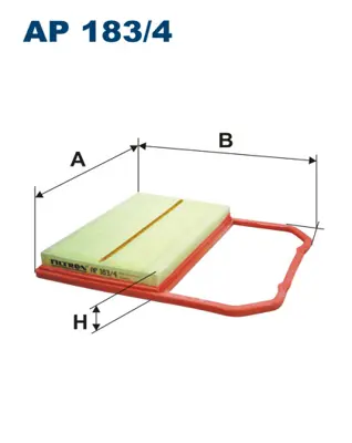 FILTRON AP 183/4 Hava Filitresi 04C129620C