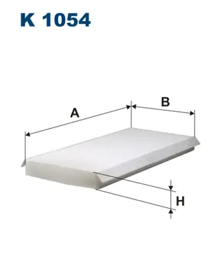 FILTRON K 1054 Polen Filitresi MEXS4H16N619AB