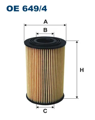 FILTRON OE 649/4 Yağ Filitresi 11421716192