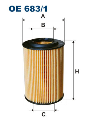FILTRON OE 683/1 Yağ Filitresi 15430RSRE01
