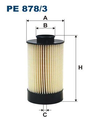 FILTRON PE 878/3 Yakıt Filitresi 504170771