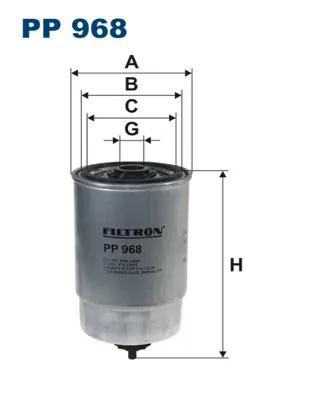 FILTRON PP 968 Yakıt Filitresi 46797378