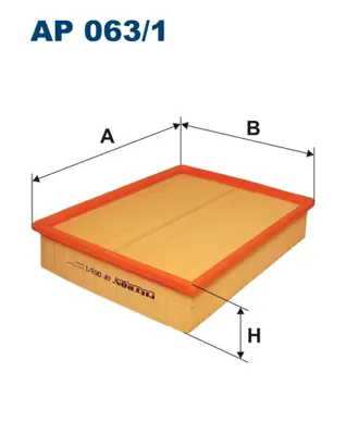 FILTRON AP 063/1 Hava Filitresi 13721736675